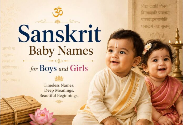 Sanskrit Baby Names for Boys and Girls