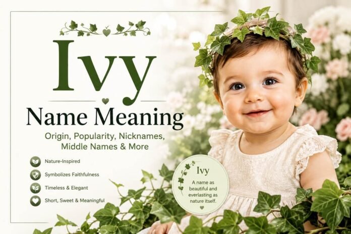 Ivy Name Meaning