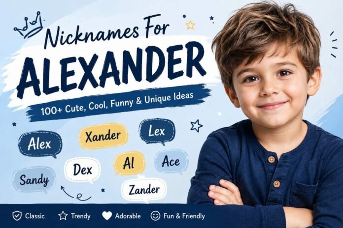 Nicknames for Alexander