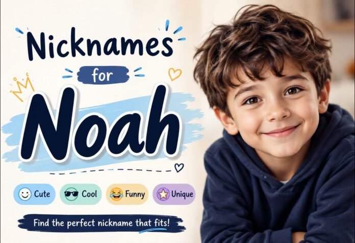 Nicknames for Noah