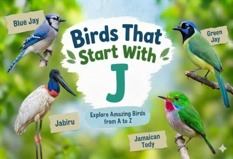 Birds That Start With J | Names With Pictures & Facts