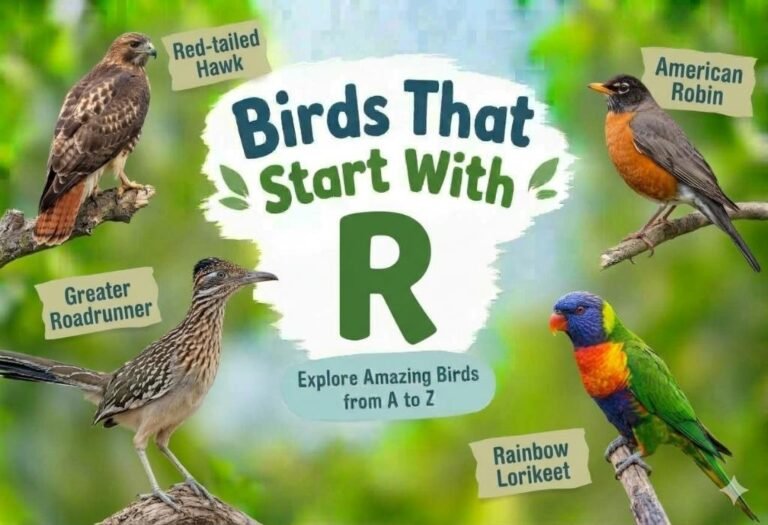 Birds That Start With R | Names With Pictures & Facts