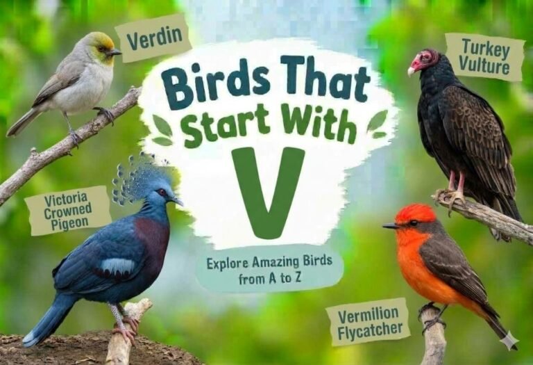 Birds That Start With V | Names With Pictures & Facts