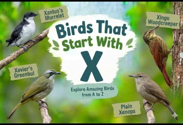 Birds That Start With X | Names With Pictures & Facts