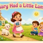 Mary Had a Little Lamb Rhyme with Lyrics